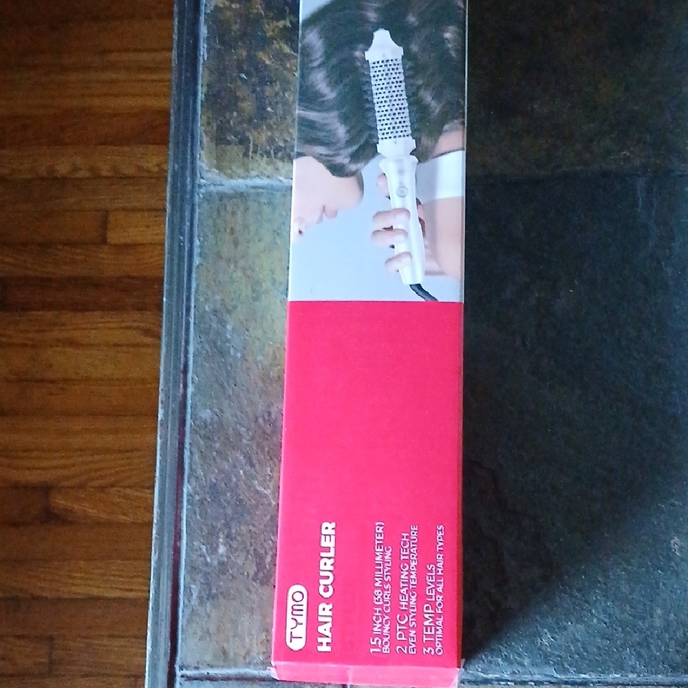 TYMO White Hair Curler1.5" Inches.    D